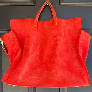 Clare V. Simple Tote - Red